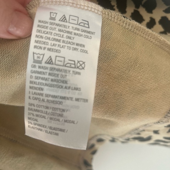 Belle by Kim Gravel Tan Leopard Print Moto Jacket - Picture 15 of 15